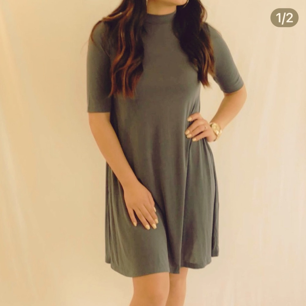 Oversize Dress- Olive
